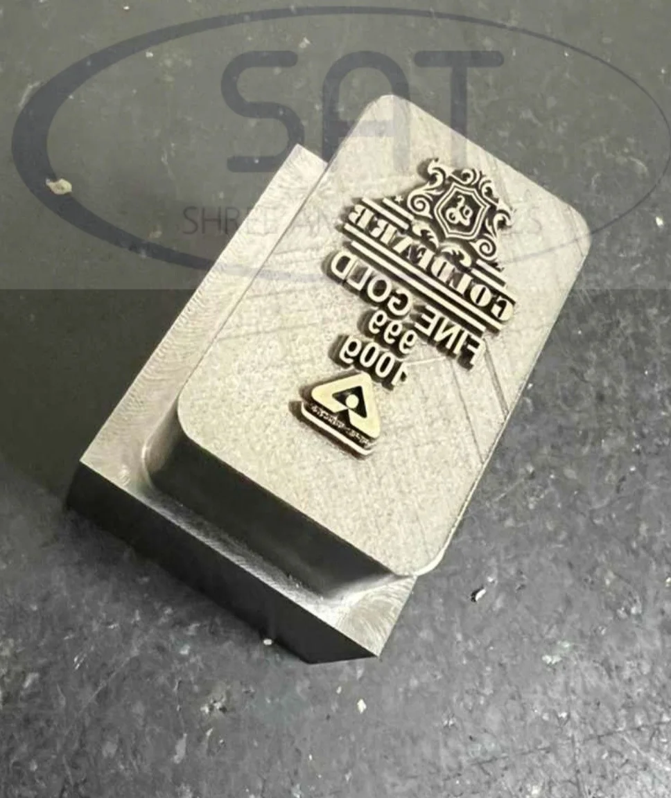 Lakshmi Ganesh Coining Die 3D Embossed London USA European Jewel Making Accurate Design & Strong Quality Dies.