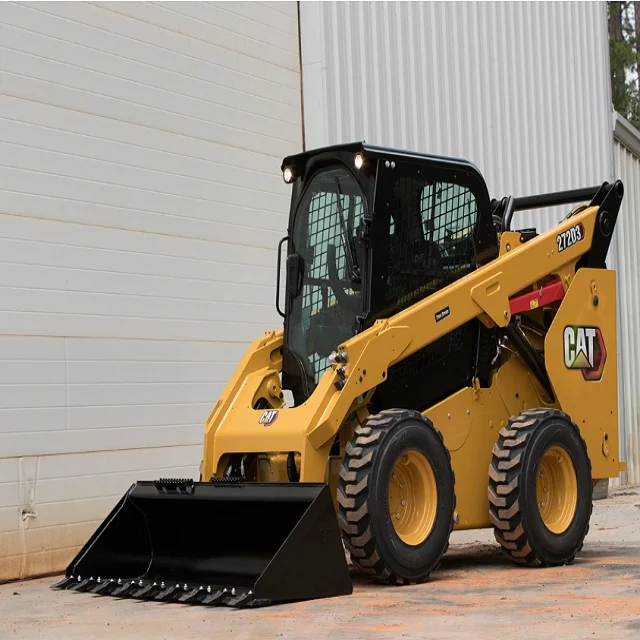 Affordable Strong Mini New Skid Steer Loader Cat 236B Used Mini front loader wheel machine loading Capacity 400kg For Sale
