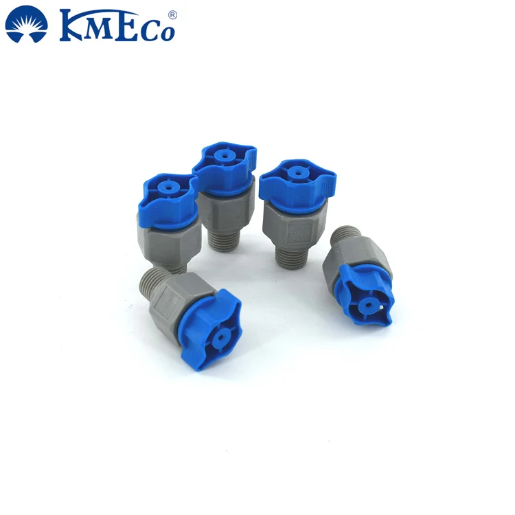 KMECO Promax  QPHA Plastic Quick Release Spray Tip Standard Full Cone Spray Nozzle