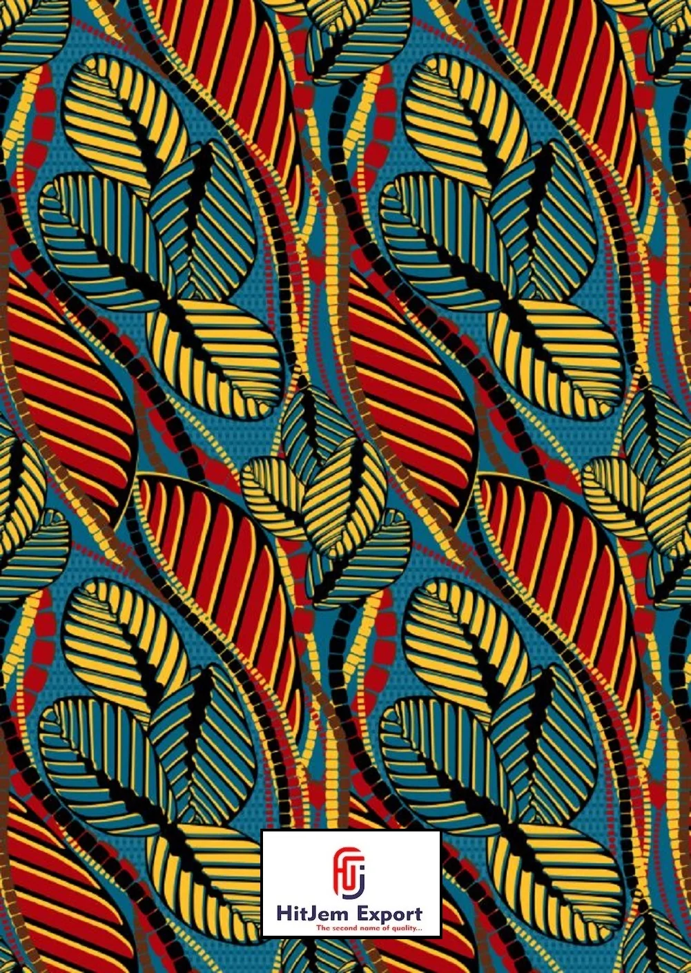 Stylish Elegant Soft Texture Plain 100% Cotton Fabric African Wax Print Fashion & Home Decor