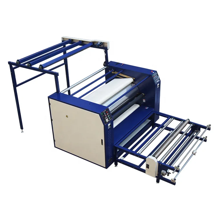 Latest chinese popular Rotary textile calender machine for polyester fabric