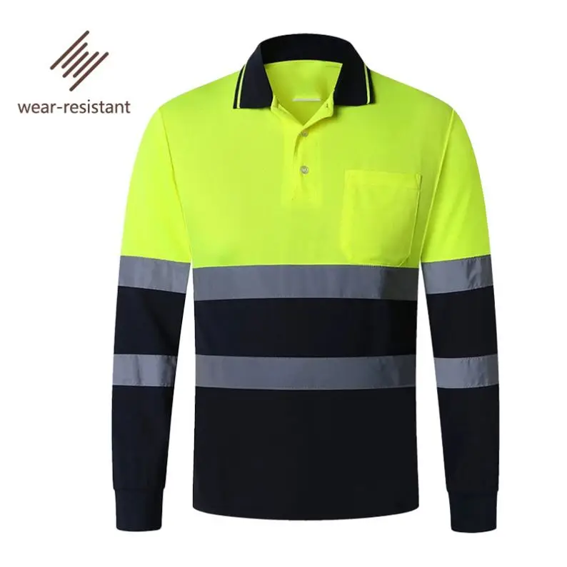 Uniform Electrician Industrial Safety Workwear Fireproof Shirt Hi Vis Reflective Flame Retardant Clothing Work Wear Shirt