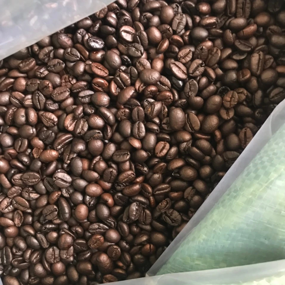 Высококачественный кофе 100% Robusta цельная зерна/растворимый свежий жареный 1 кг/0 5 25