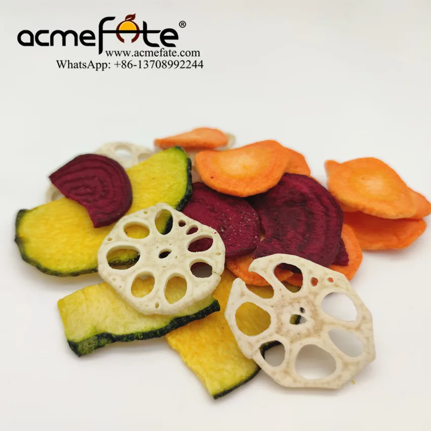 Assorted fruit & vegetable snacks mixed dried vegetables snacks food