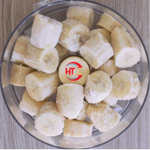 Naturally Sweet IQF Frozen Banana On Cut & Whole Shape PE Bag Packaging Wholesale Origin From Vietnam
