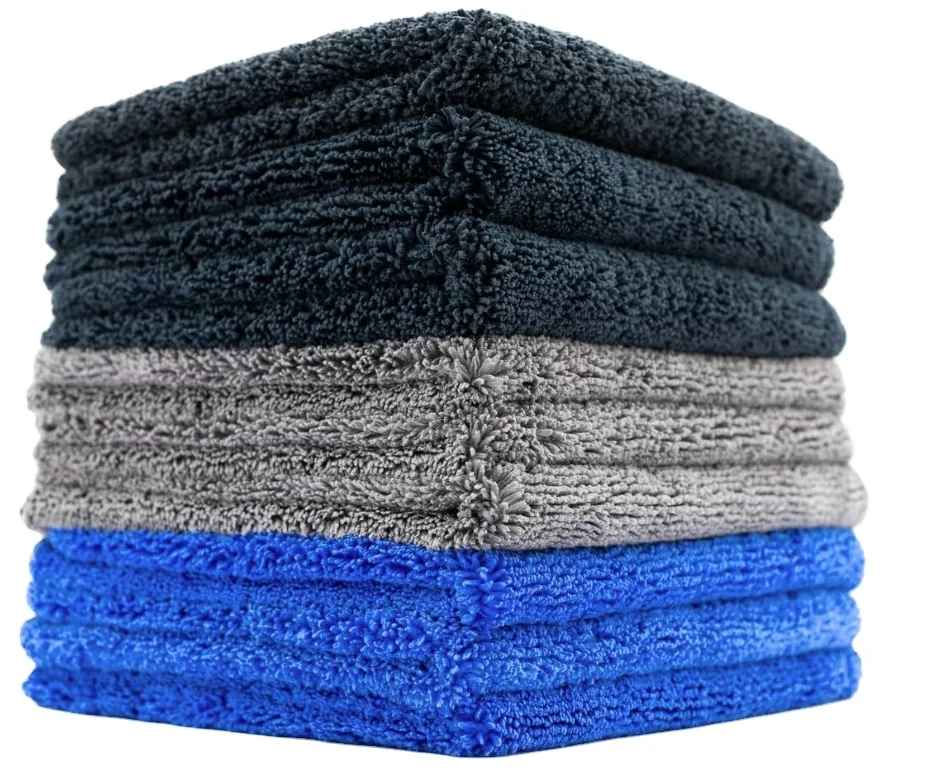 OEM Detailing 400GSM 40x40 Car Microfiber Cleaning Cloth Microfibre Towel with edgeless