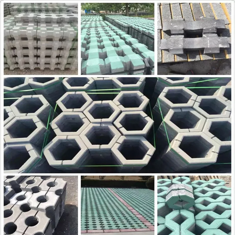 Polypropylene grass lawn brick concrete prefabricated plastic mold
