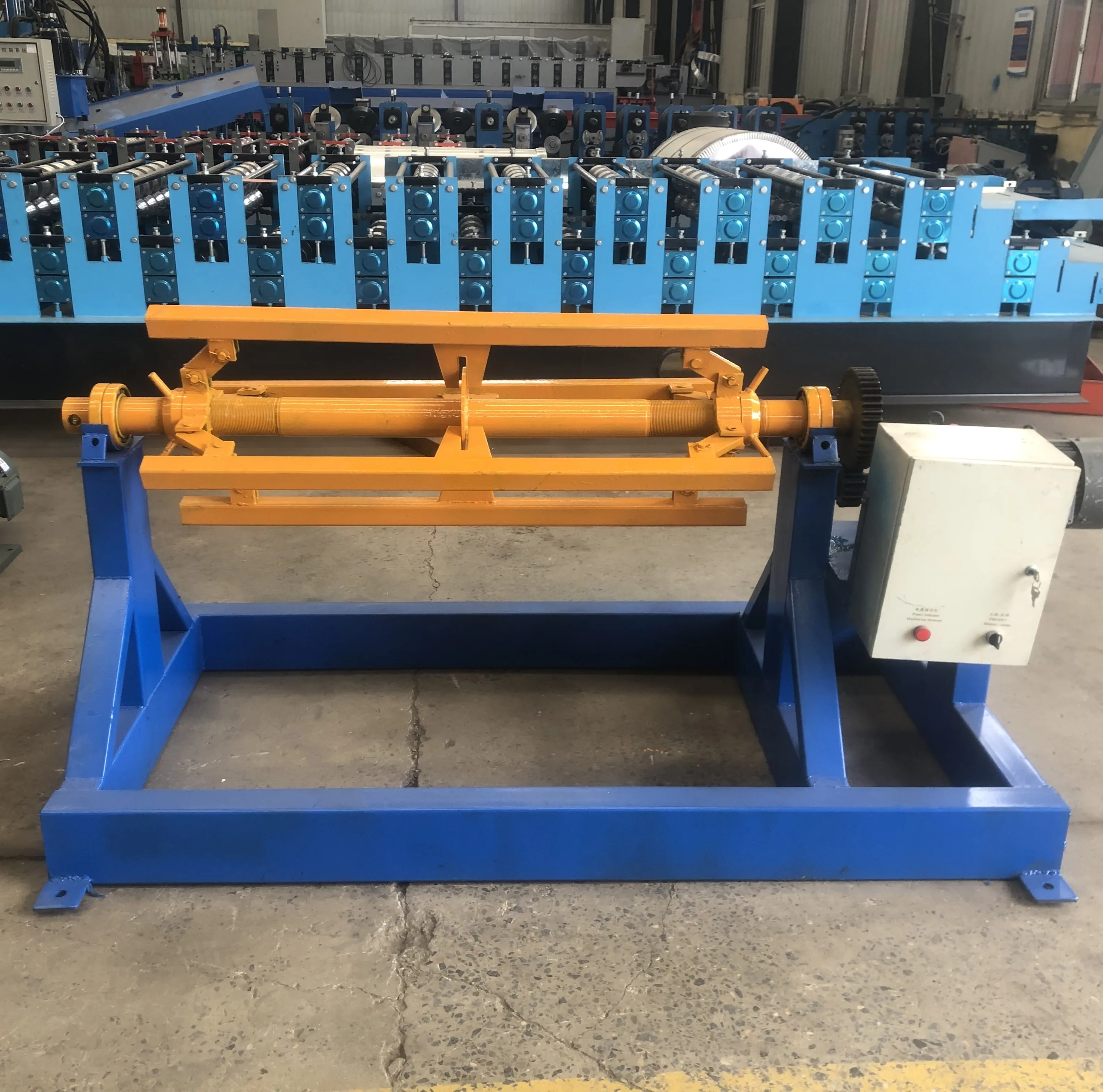 Mingtai electric automatic coil decoiler