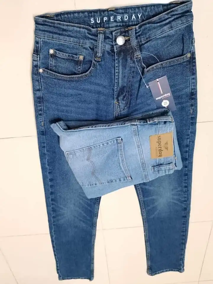 Casual Men Denim Jeans Stone Washed Pants Collection from Bangladesh