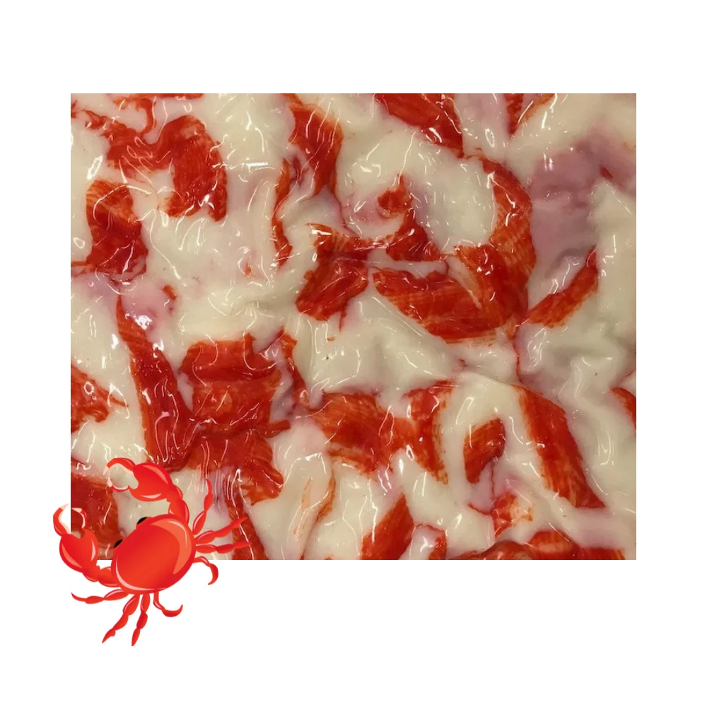 ISO HACCP Premium quality Asian food Instant food Factory price Frozen IMITATION CRAB CHUNK Vacuum pack 1kg Appetizer