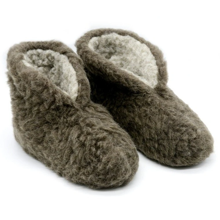 Обувь из овечьей кожи-ножки шерсти-теплые и мягкие кроссовки-Экологичные тапочки-не вызывают аллергических нетоксичных материалов