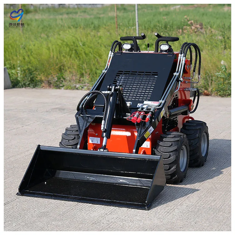 High Efficiency Compact Tractor with Loader and Backhoe Small Loader High Quality Mini Telescopic Loader