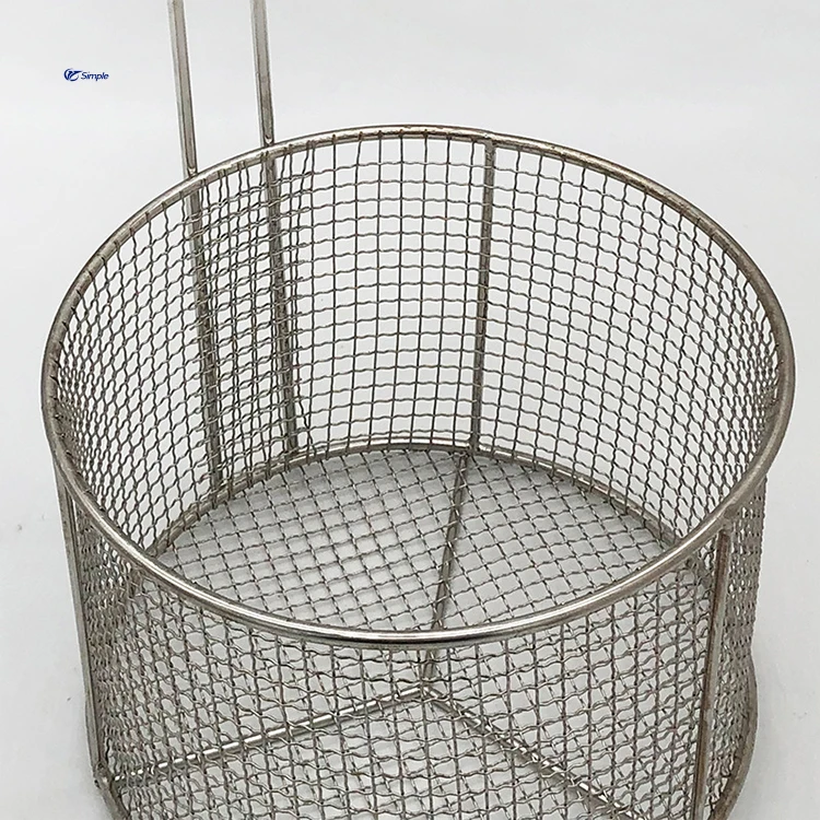 Новый современный дизайн жареные инструменты чип корзина для жарки из нержавеющей стали кухонная корзина фильтра