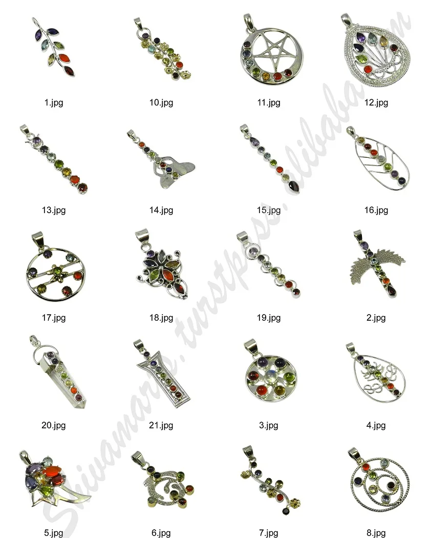 Handmade Indian 925 Sterling Silver Smokey Quartz Multi Gemstone Bracelet Wholesaler And Manufacturer Charm Bracelets Type