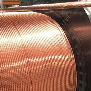 Copper stranded R2 diameter 8mm2 - 38mm2 Non-alloy For Cables Electrical industry High Quality