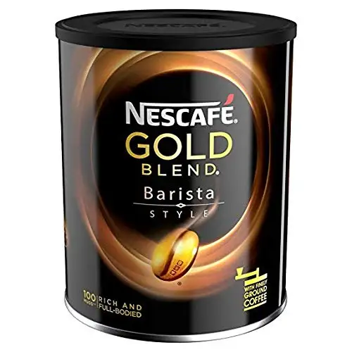Nestle Nescafe Золотая смесь роскошное кафе мокко и карамель макиато богатый несладкий растворимый кофе со вкусом сахара на 7 чашек меньше продаж
