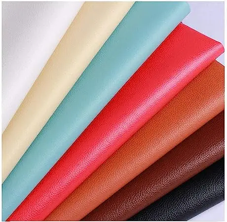 Soft automotive PVC leather vinyls PVC roll imitation leather fabric for upholstery