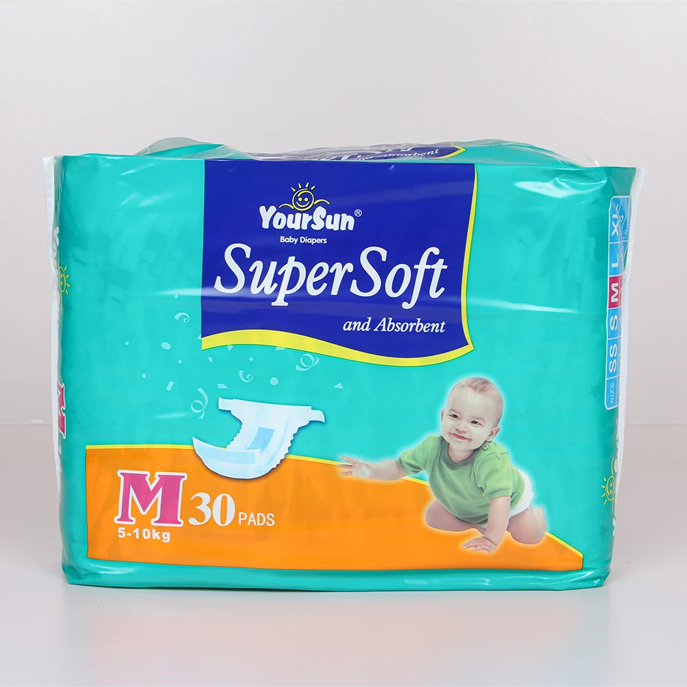 OEM/ODM Wholesale Price Super Absorbent Baby Diaper Disposable Cotton customized Printed Eco-friendly diapers
