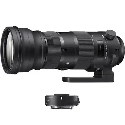 Sigma 150-600mm F5-6.3 DG OS HSM Sport Lens + TC-1401 (N.ikon)