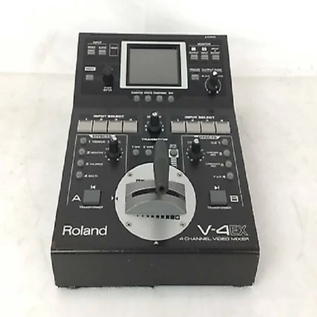 Sealed Box RoLanDS V-4EX Four Channel Digital Video Mixer with Effects