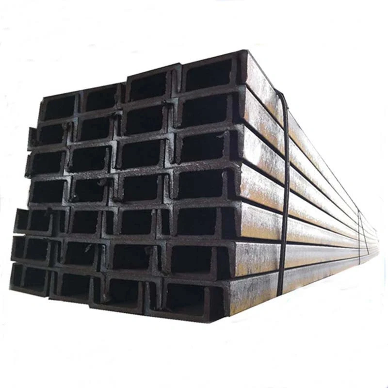 Stainless Steel U-Channel Glass I Beam Galvanized H-Structure Steel Channel Profile 6x2.5 Lip Channel Steel EN Welding Bending
