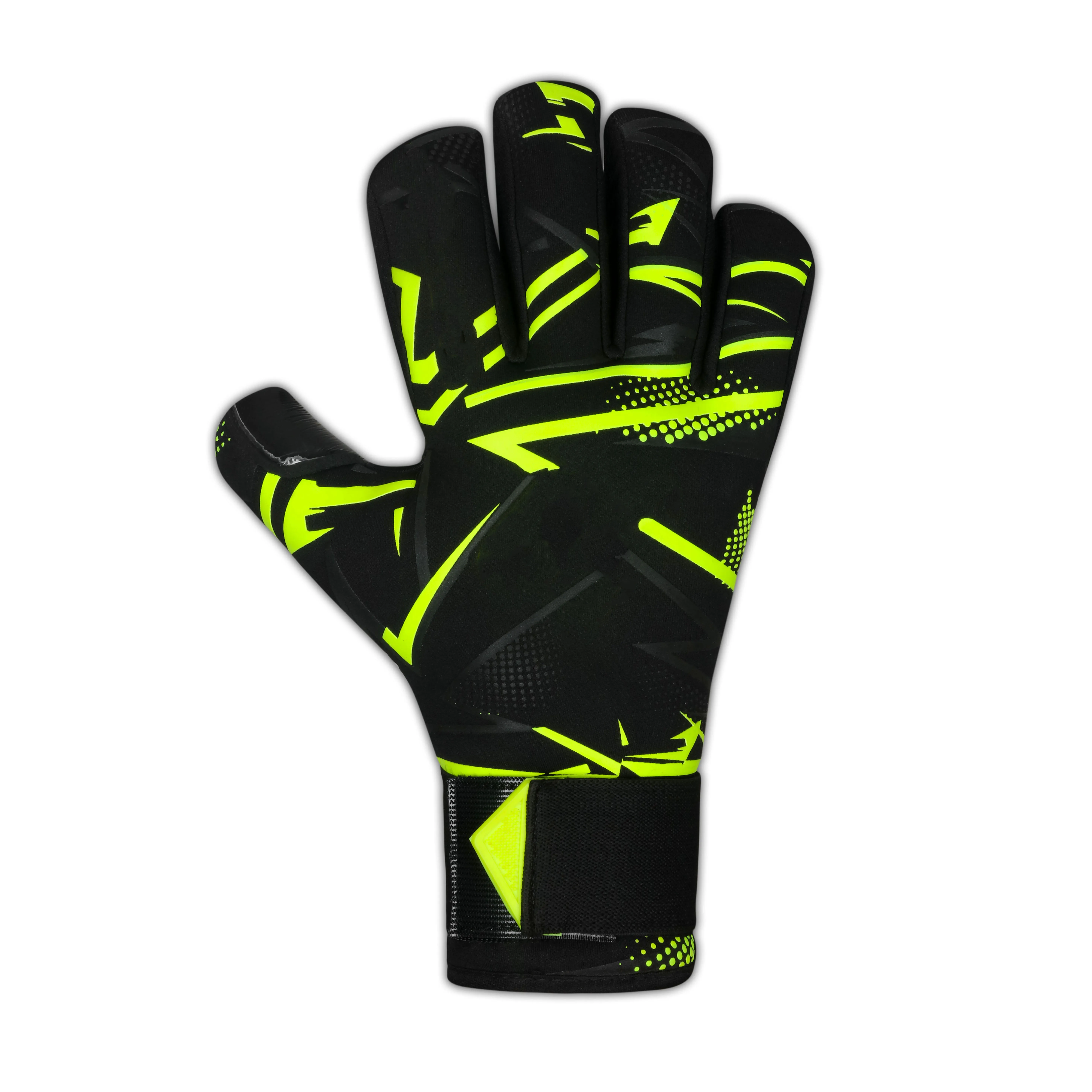High Quality German Latex Goalkeeper Gloves with Custom Logo Design Customizable Sports Protection