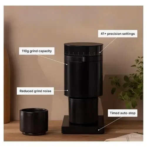 BIGSALE Coffee Grinder - All Purpose Electric - Espresso Grinder Press, & Cold Brew