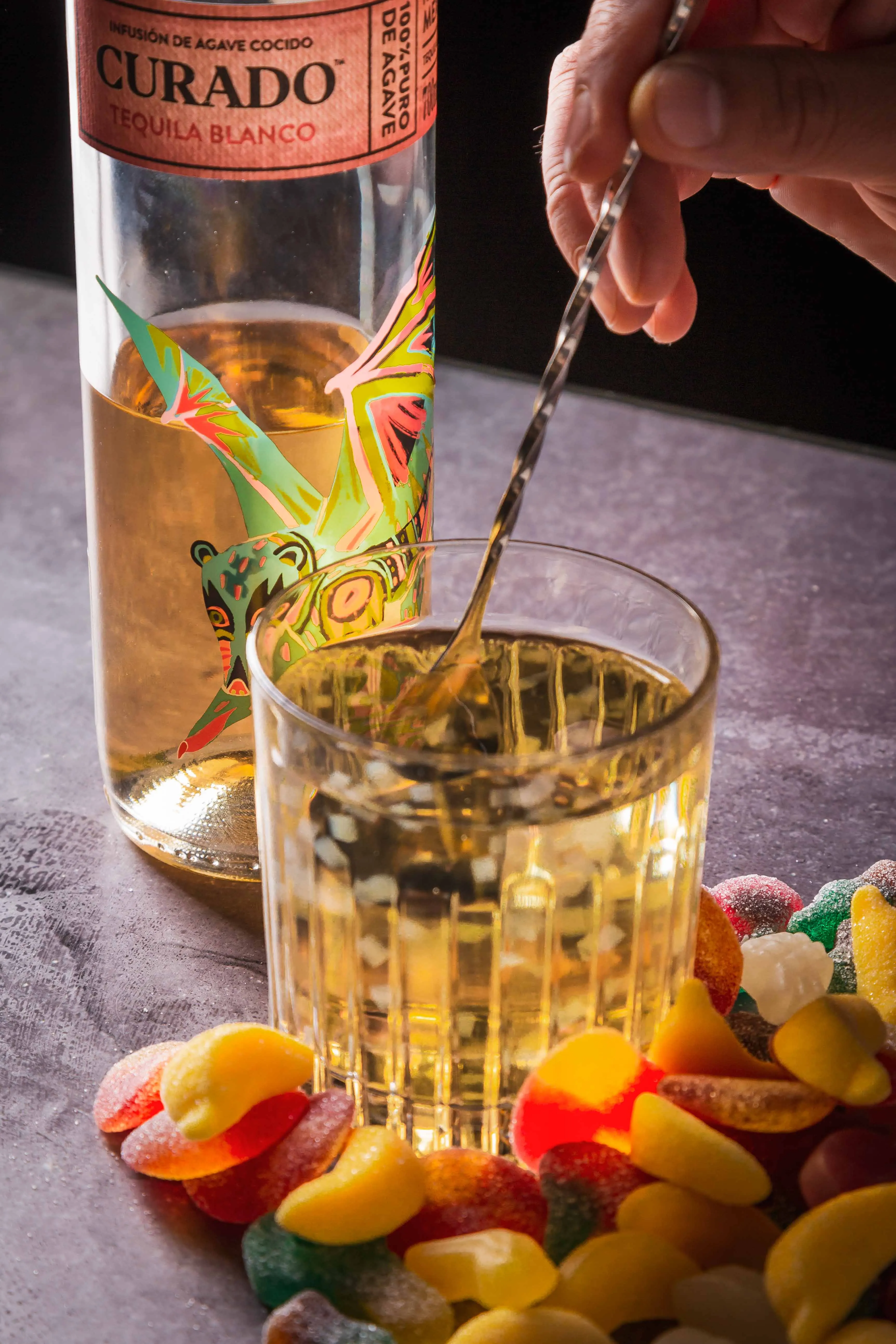 CURADO BLUE WEBER AGAVE BOXES OF 40% ALCOHOLIC BEVERAGE TEQUILA DRINK MADE IN MEXICO. PERFECT FOR COCKTAILS AND PARTIES