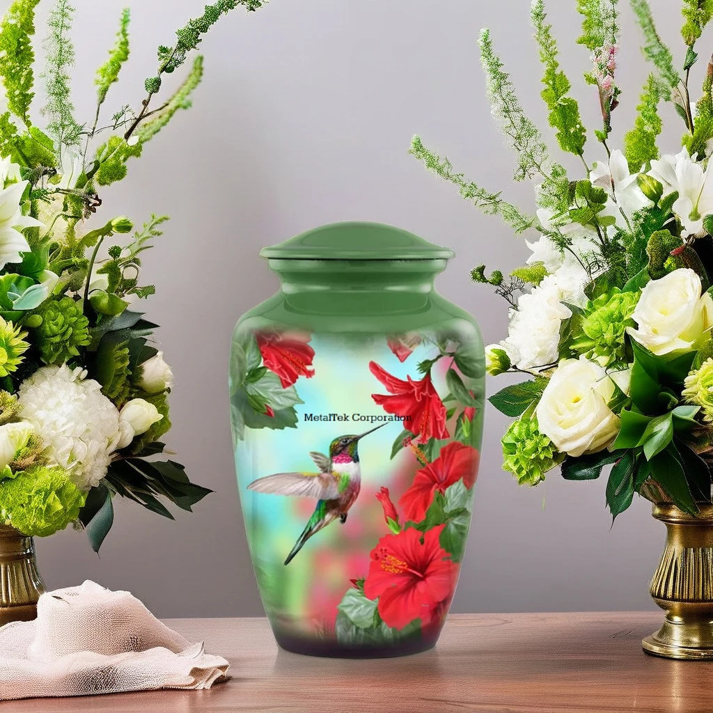 New Design Hummingbird Funeral and Memorial Cremation Urn for Human Ashes Wholesale Price American Style Adult Urn Manufacturer