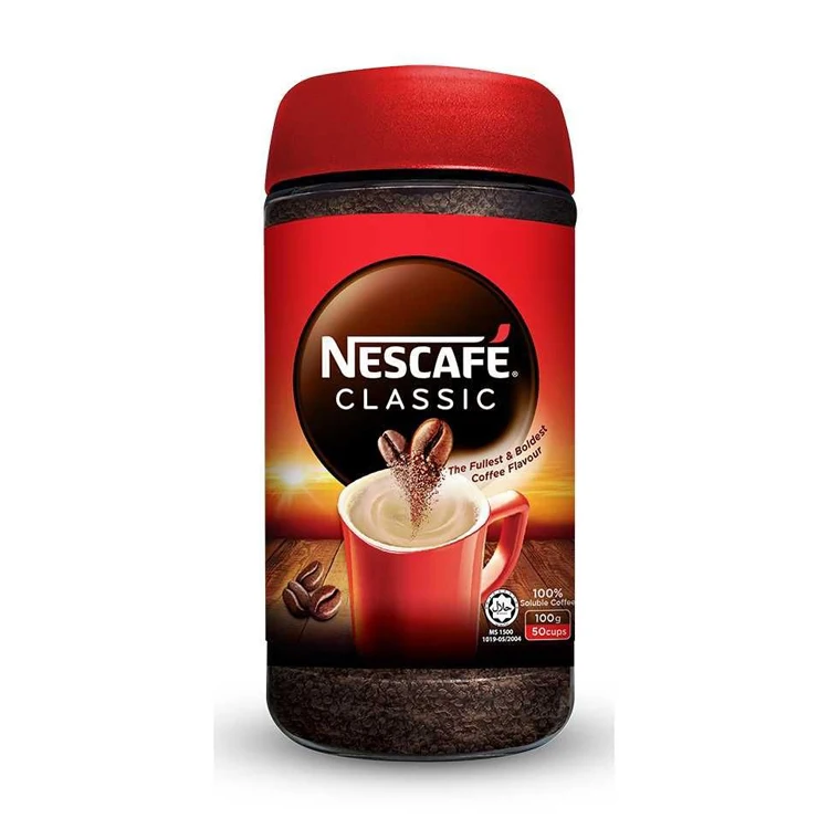 Прямой поставщик Nescafe классический/чистый растворимый кофе по оптовой цене