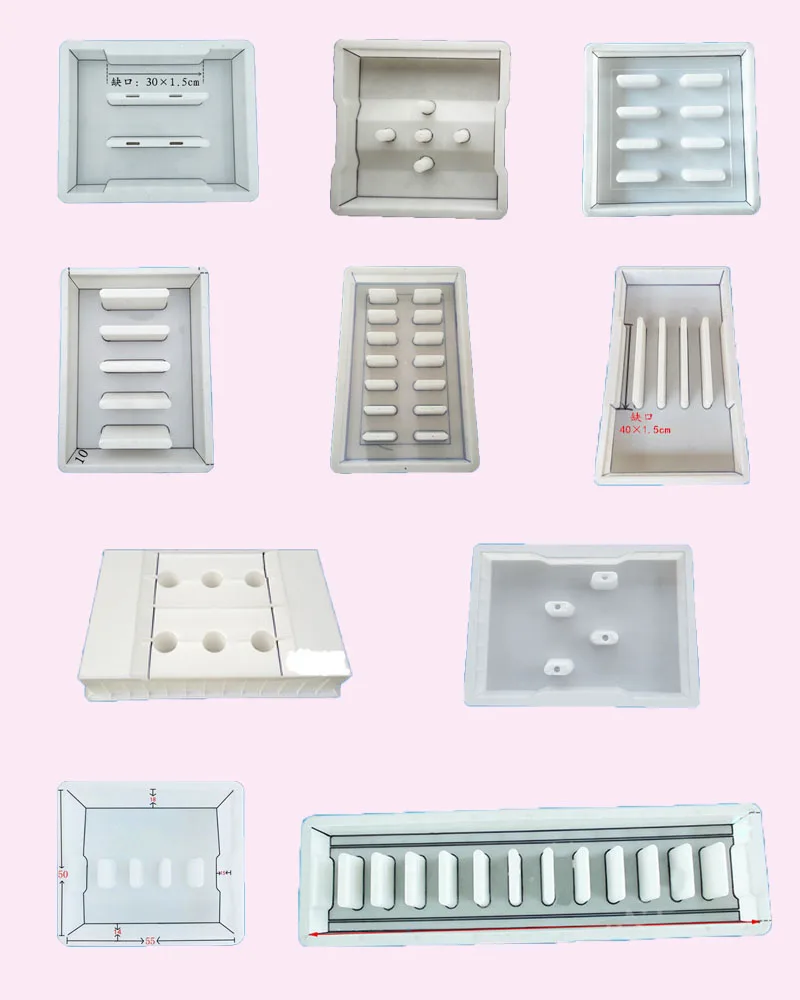 Highway road expressway drainage leakage ditch cover plate concrete plastic molds
