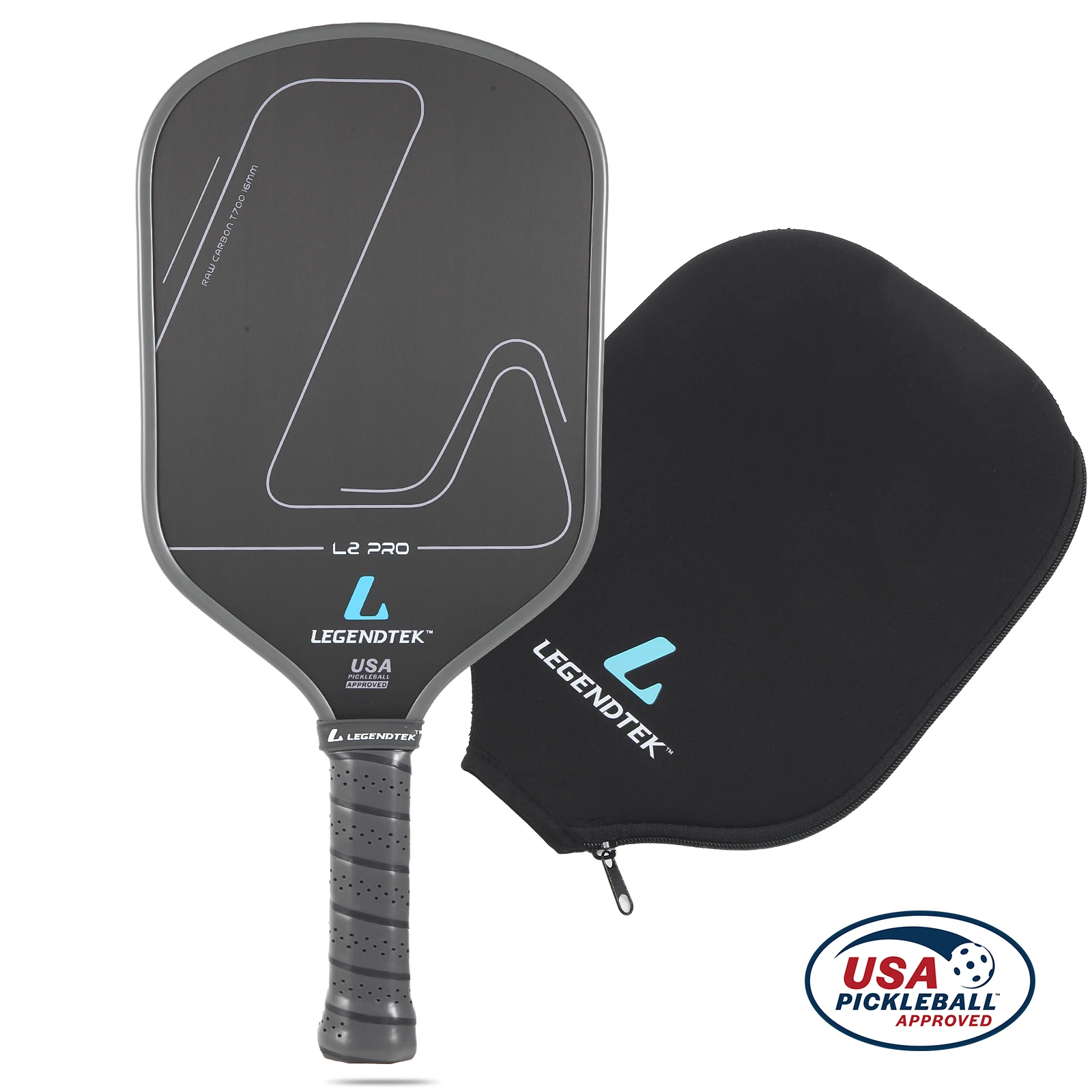 Raw Pickleball Paddle - Ultimate HIGH END 16mm Japanese Toray T700 Raw Carbon Fiber CFS USAPA Approved