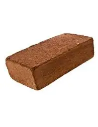 Bio Degradable Coco Peat Brick Of Fiber Short 5 to 7% And Ratio Of Coco Peat And Cut Fiber For Greenhouse And Natural Coir Fiber