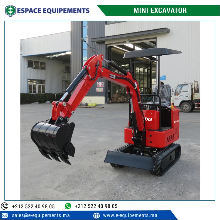 Leading Manufacturer of Top Quality 18 Mpa Hydraulic System Pressure 2.3 Ton Construction Mini Excavator for Digging, Drilling