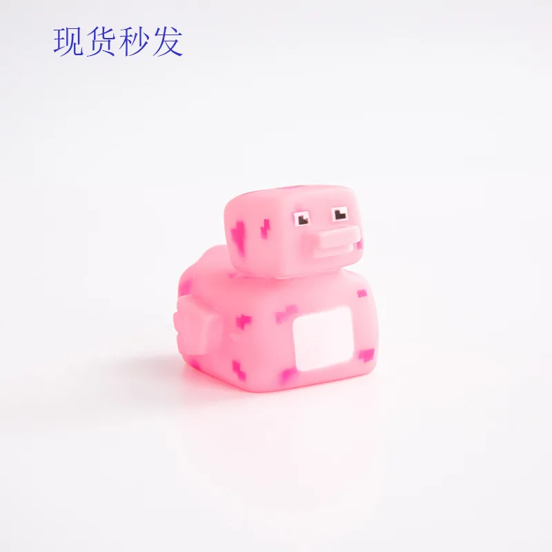 Пользовательская резиновая утка с 3d художественным дизайном рекламная пользовательским логотипом пластиковая плавающая детская для ванны игрушка