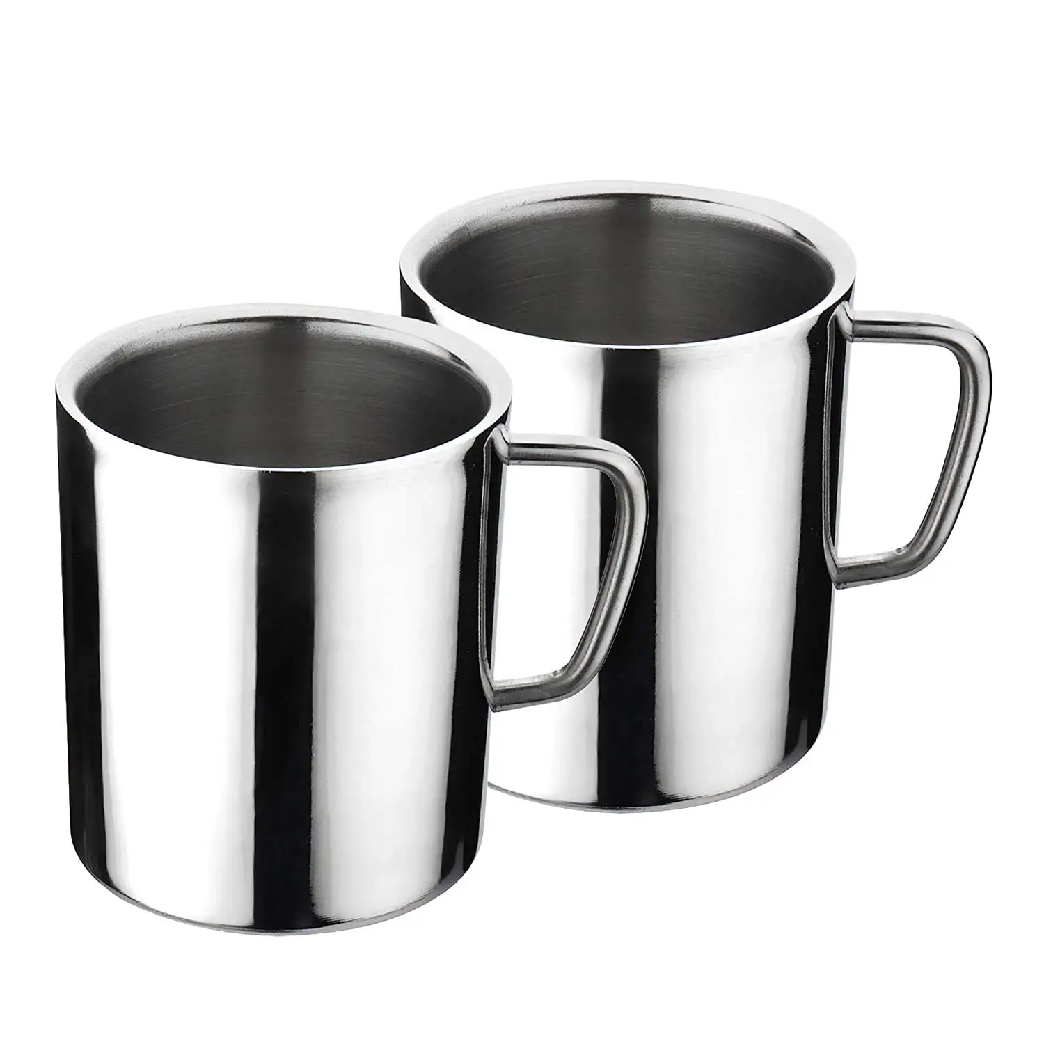 Best Selling Cheap prices Stainless Steel Double Wall Tea and Coffee Big Mug Set for Hot and Cold Beverages