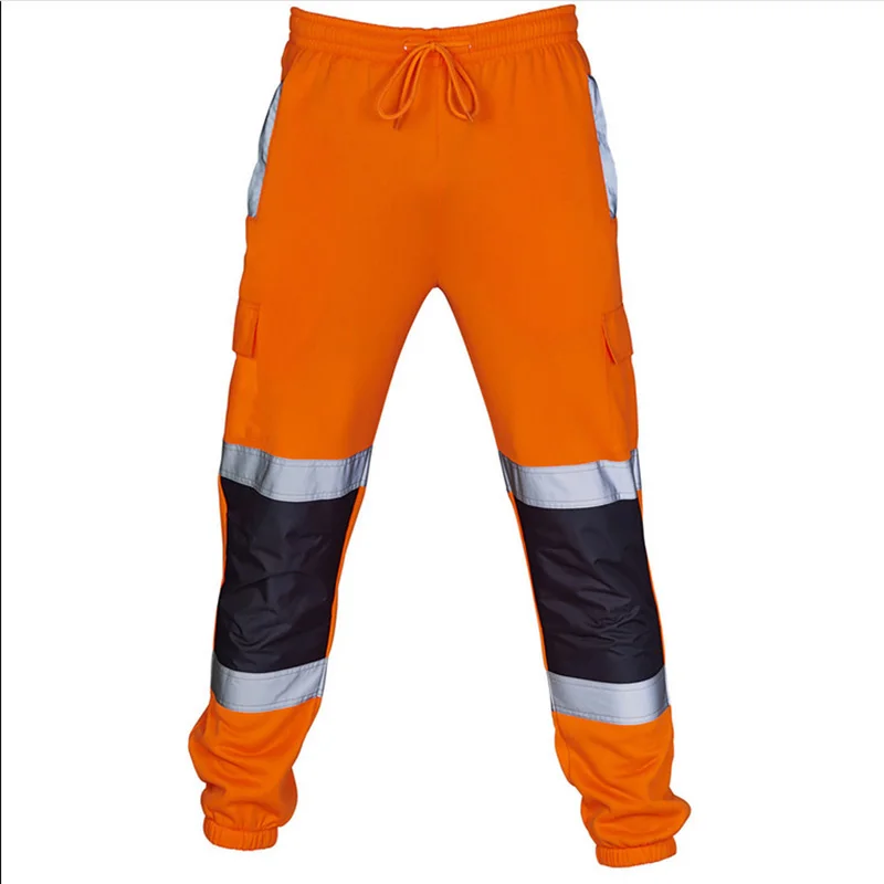Reflective Safety Workwear Trousers Construction Workwear Pants Stretch Pant Workwear Cargo Pants