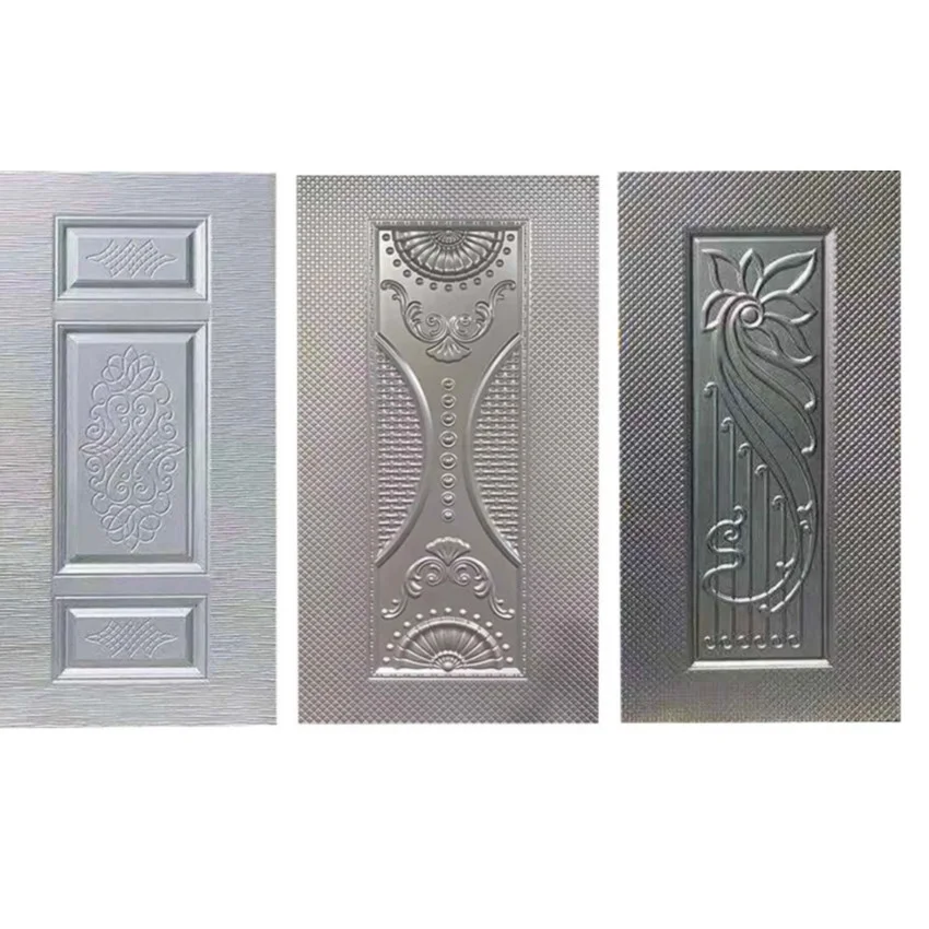 China door Factory Direct High Quality cold rolled metal door skin /  panel with door Price