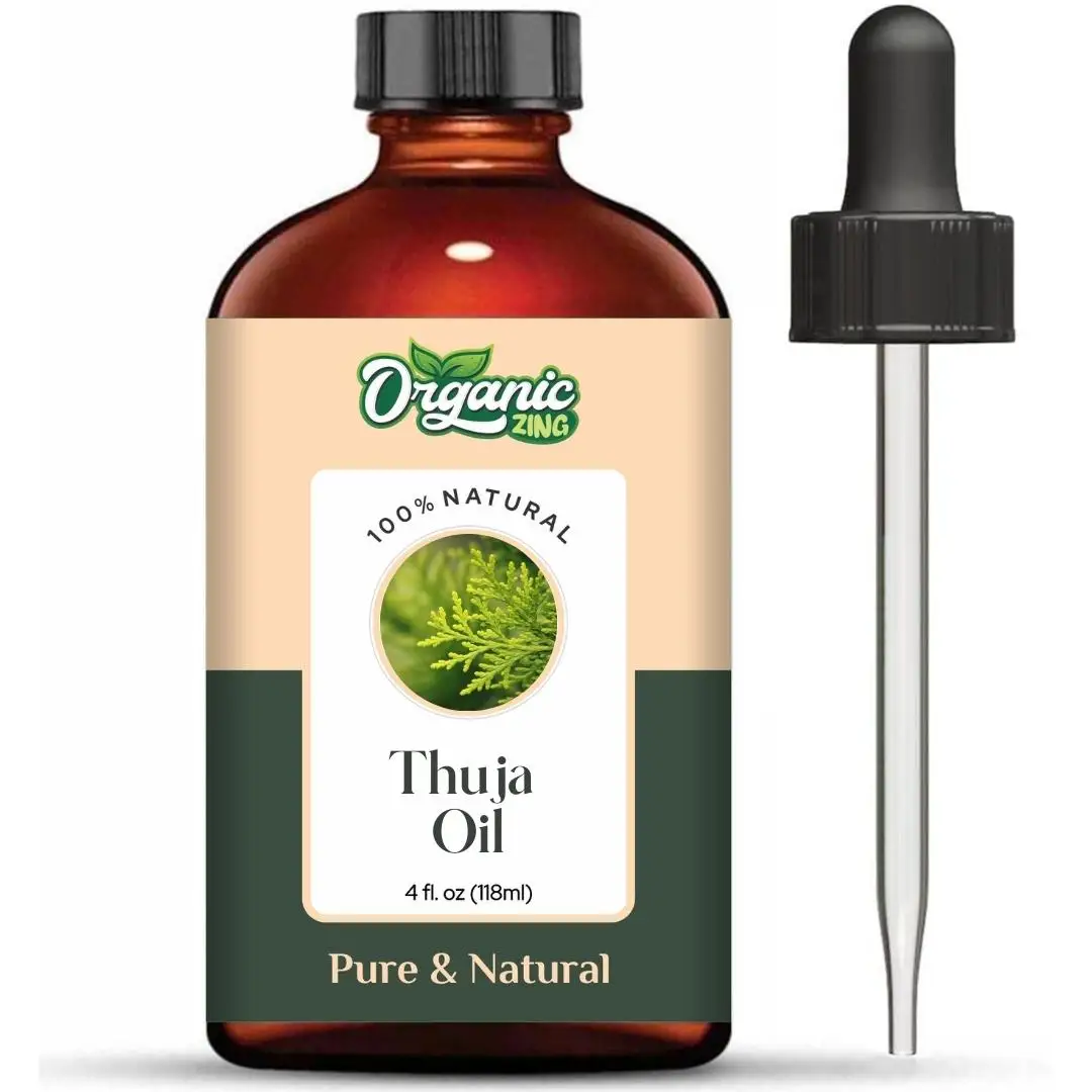 Organic Zing Thuja Oil 100% Pure And Natural Lowest Price Customized Packaging Available