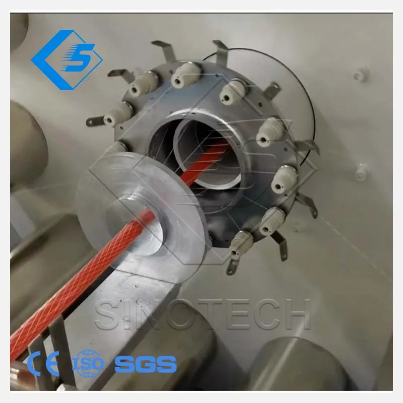 High Capacity Equipments for Making Plastic Irrigation Water Supply Pipe/ Fiber Reinforced Garden Fire Hose Extrusion Machine