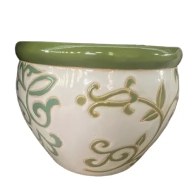 European Style Modern Vase Mini White Ceramic Flower Pot Indoor/Outdoor Garden Decor Small Kits Feature Fence Time Decoration