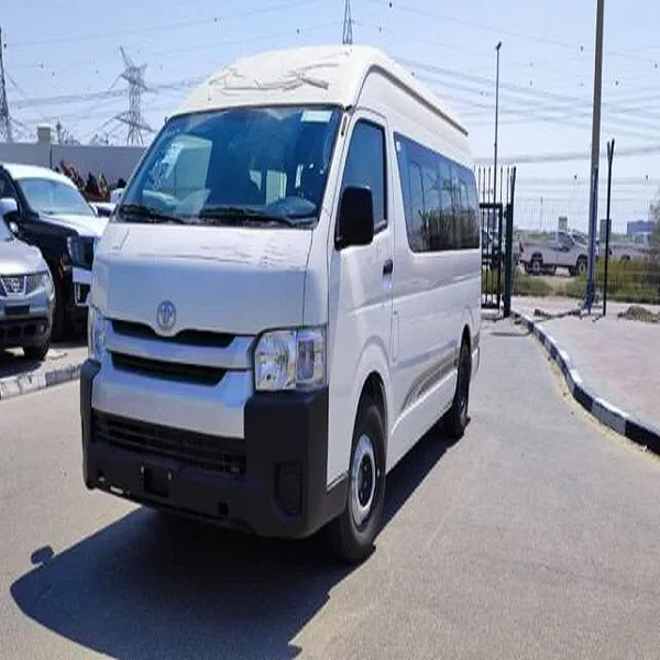 Low Price Japanese Original New To yota Hiace High roof 2.5L RWD Commuter 14 Seats Bus Minibus Diesel White Color