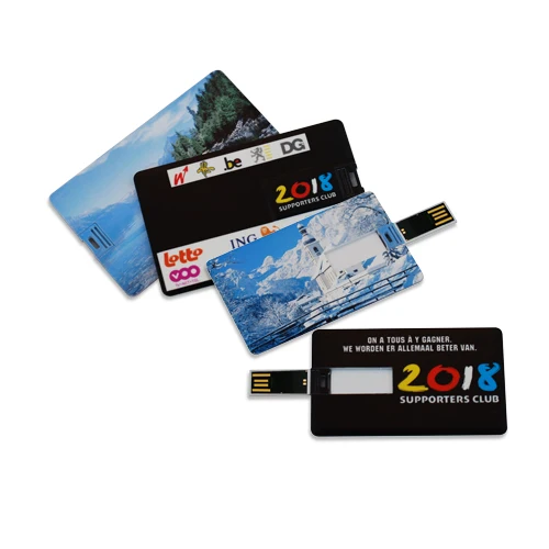 Music album Promotional Gift Custom Logo Credit Card USB Flash Drive Advertising USB 1GB