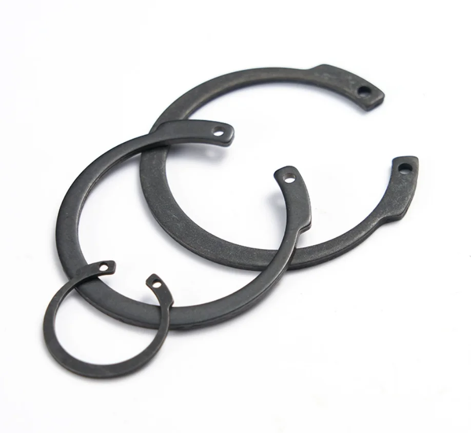 Custom M1308/JV reverse hole with elastic retaining ring inner circlip C-ring spring (65Mn) stainless steel