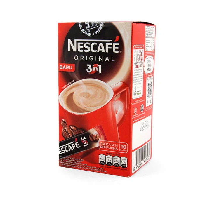 Wholesale Price Nescafe Original Mix 3 in 1 Instant Coffee (24 Sticks)