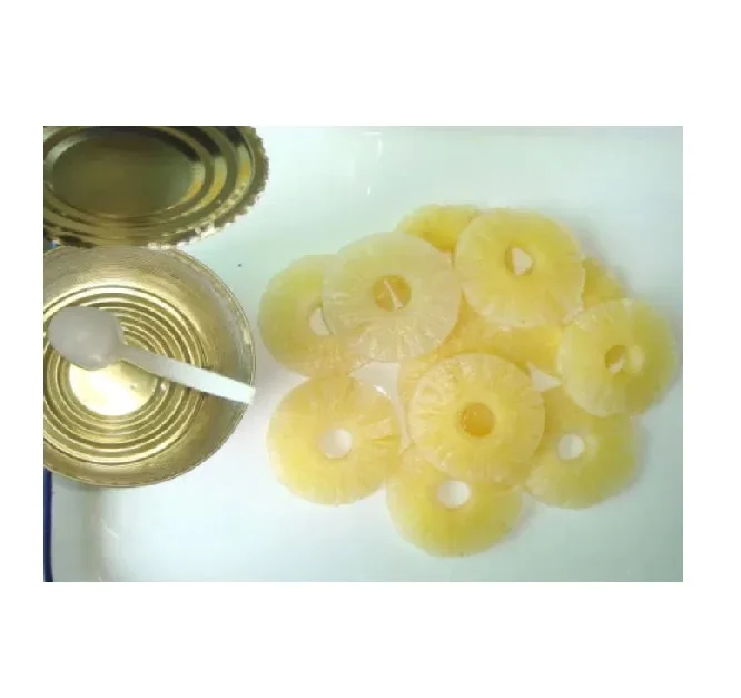 Лучшая цена нарезанные Ананасы в жестяной банке консервированные КУСОЧКИ АНАНАСА сиропе кубики тропических фруктов от производителя