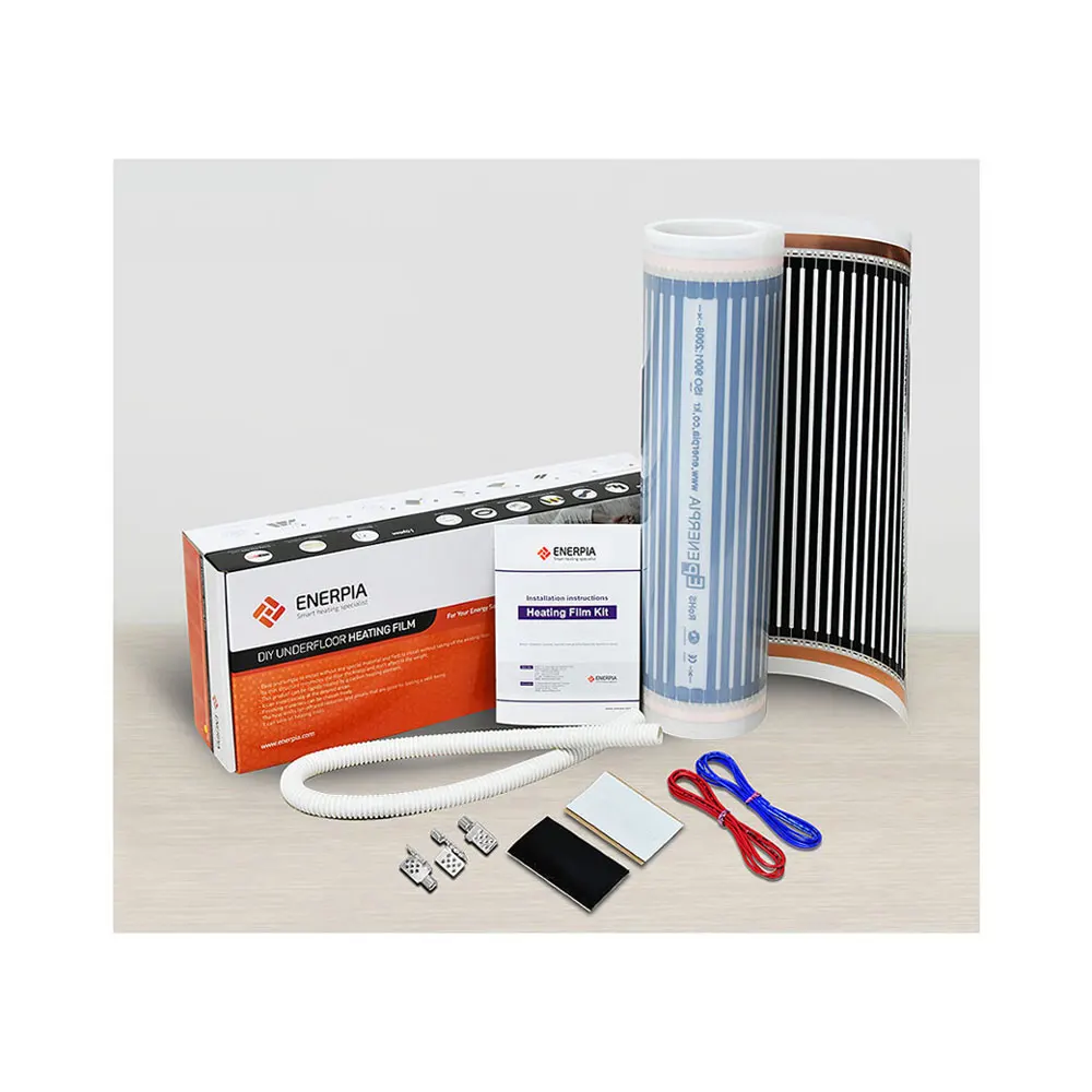 Korean PET Film Heating System DIY Kit ENERPIA FLOOR HEATING FILM KIT Where Partial Heating is Required