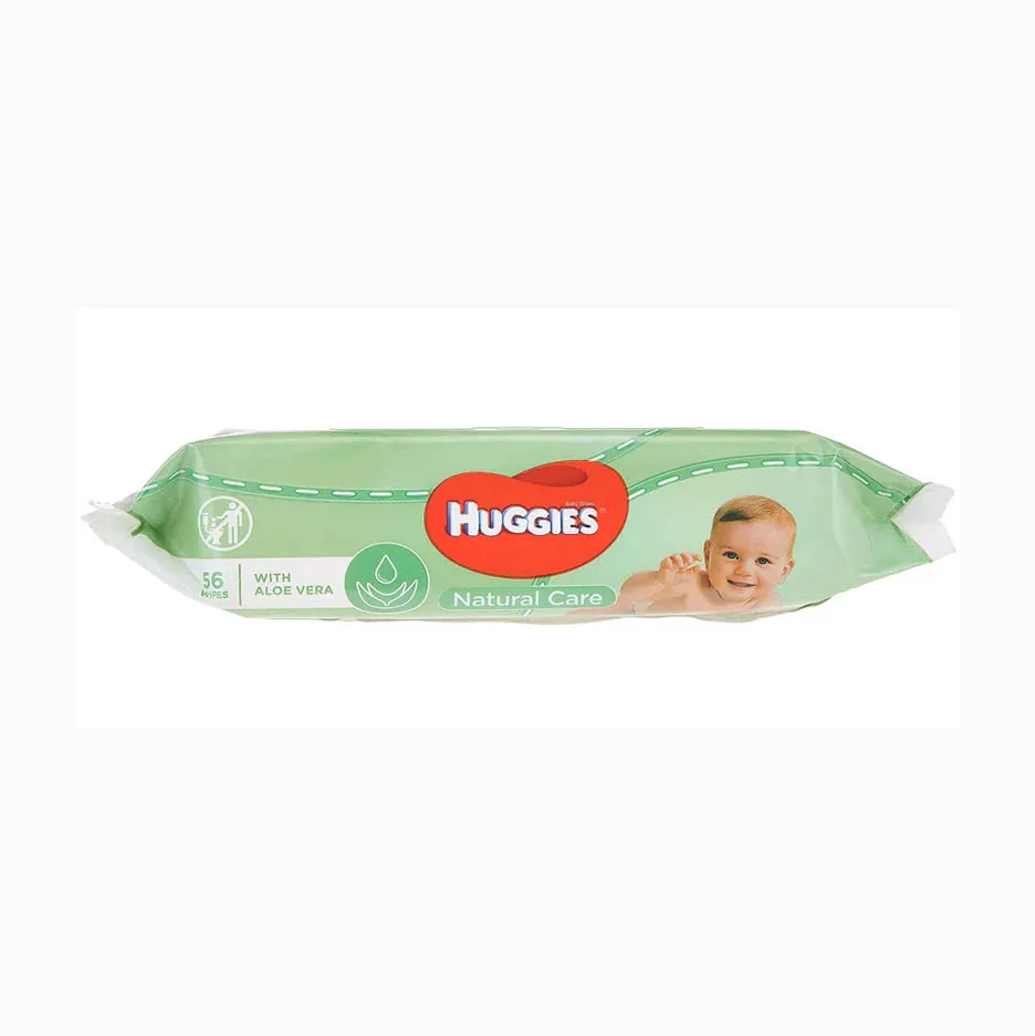 HUGGIES BABY WIPES PURE 56 PC BASIC