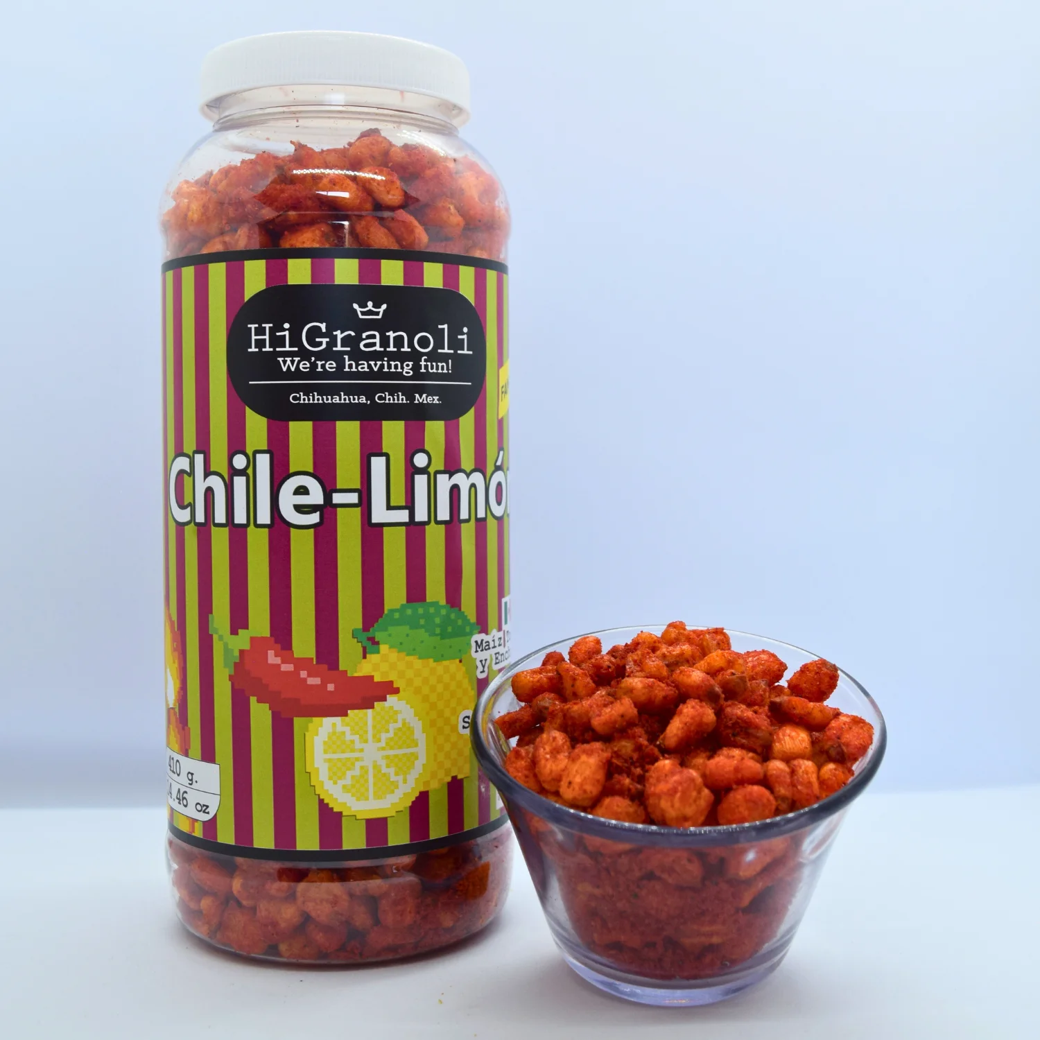 MAIZITOS Chile Limon Spicy Corn Grain Snacks Soft Texture Flavor Processed Premium Snacking Experience Bulk Bag Bottle Packaging