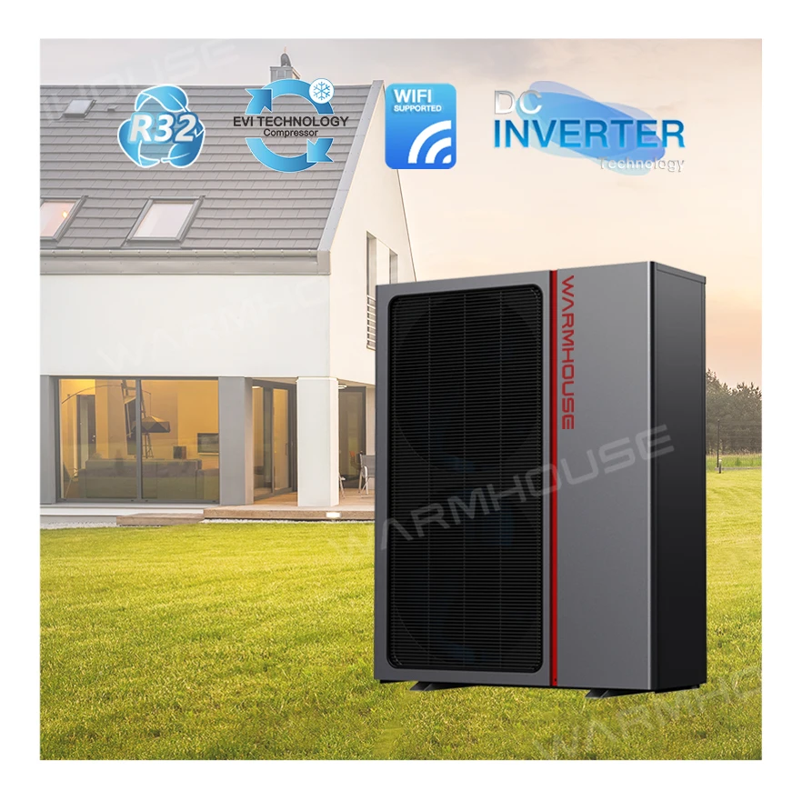 China Factory Directly Sales OEM ODM Monoblock 9 kw 12kw 17kw 22kw Heating Cooling Air To Water Heat Pump For Home solar Heating